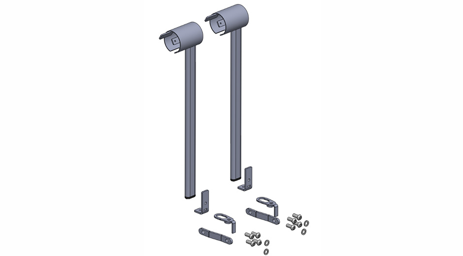 Sengehest forlængersæt